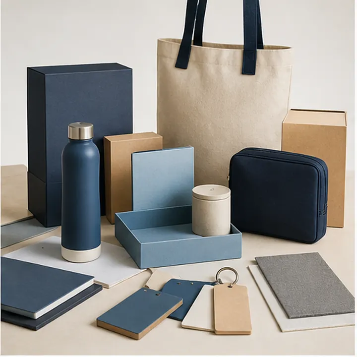 Packaging prototypes, product components, and branded accessories